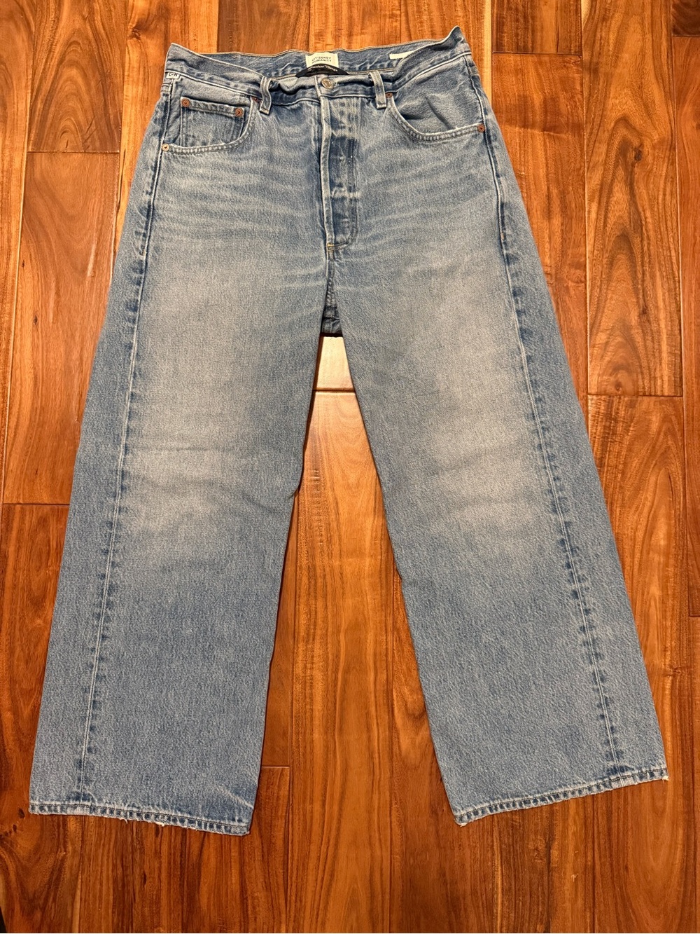 Citizens Of Humanity Premium Vintage Gaucho Wide-Leg Jeans sz 29 - Picture 5 of 16